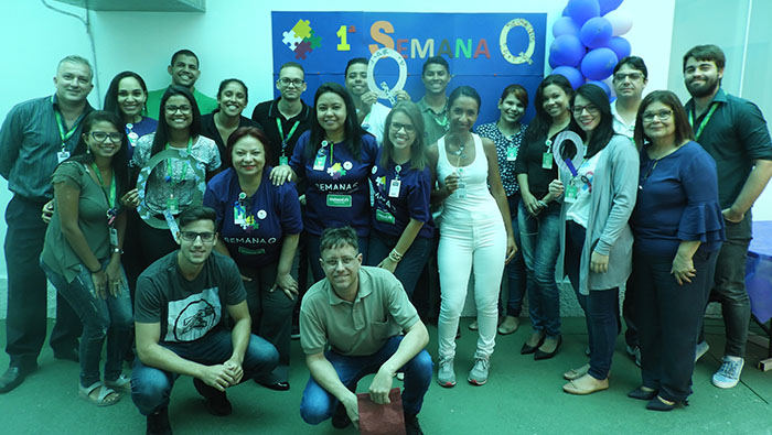 Colaboradores na semana Q