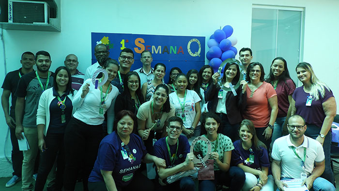 Colaboradores na semana Q