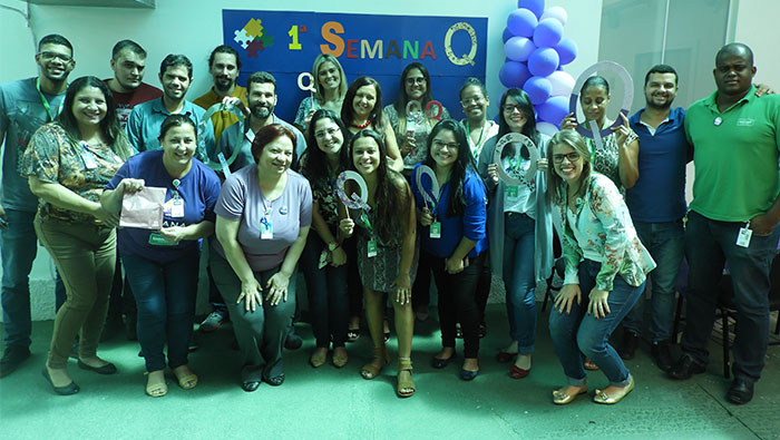 Colaboradores na semana Q