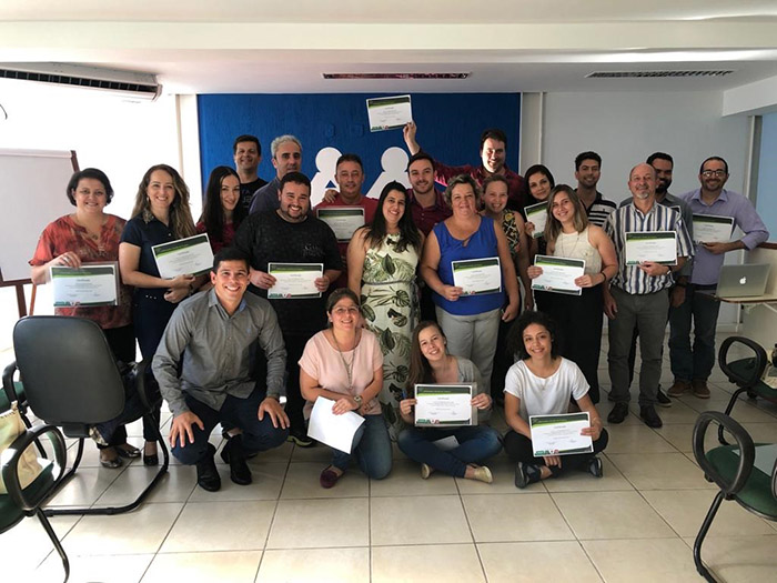  Equipe treinada em ‘Elaboração e Gestão de Projetos’ pelo Sescoop