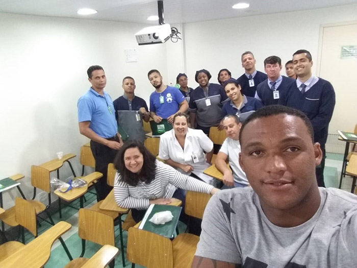 Capacitação teve como objetivo melhorar a qualidade de vida por meio de um ambiente saudável e acolhedor.