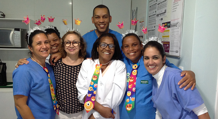 Cooperados e colaboradores da UTI Neonatal (jaleco)