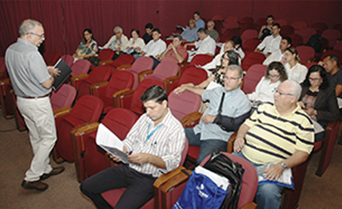 José Horta Valadares conduziu o treinamento