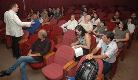 O professor Ronaldo Gaúdio