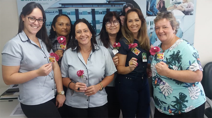 Colaboradoras das sedes de Vendas e Ouvidoria