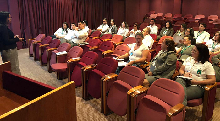 Danúbia conduziu o encontro