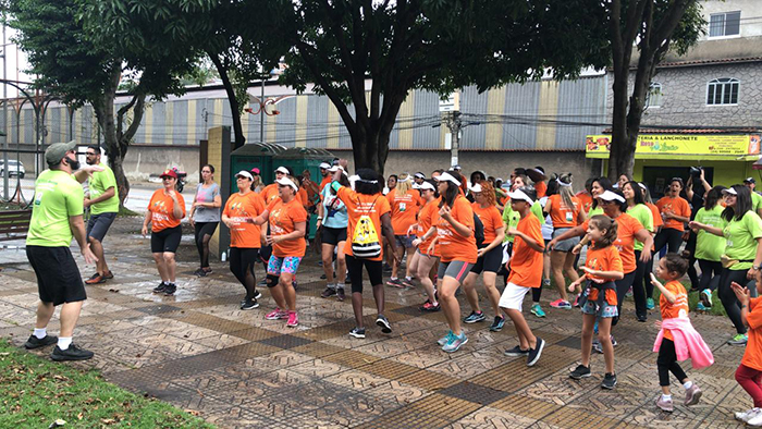 Domingo de saúde, diversão e energia em Volta Redonda