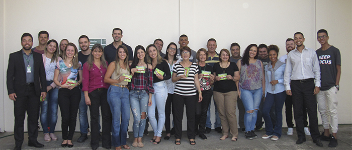 Essa foi a primeira vez que a Unimed Petrópolis comemorou o Dia do Colaborador Unimed