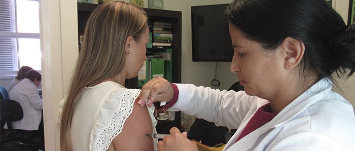 Ao todo 589 pessoas foram vacinadas pela Unimed Petrópolis