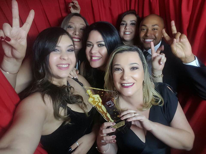 Equipe da Unimed Nova Iguaçu festeja reconhecimento 