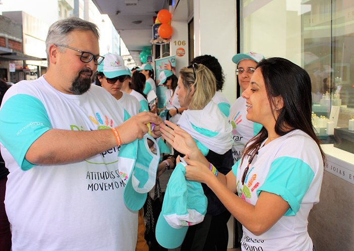  O presidente da Unimed Petrópolis, Rafael Gomes de Castro, foi o mobilizador do Dia C, em Petrópolis