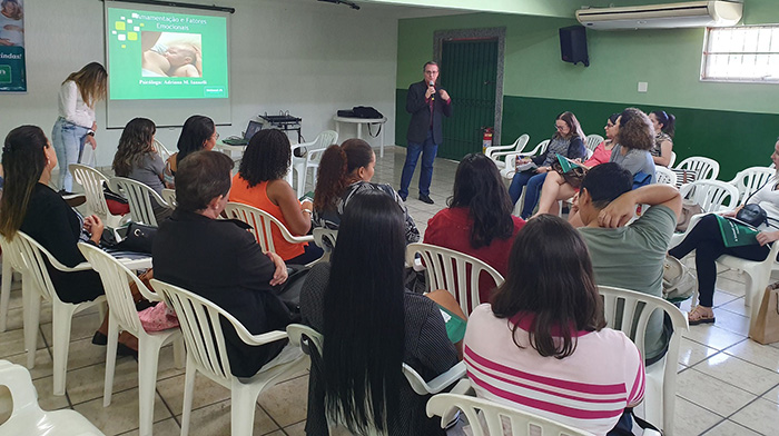 Adriano Gonçalves falou sobre a importância do pré-natal, parto e tirou muitas dúvidas 