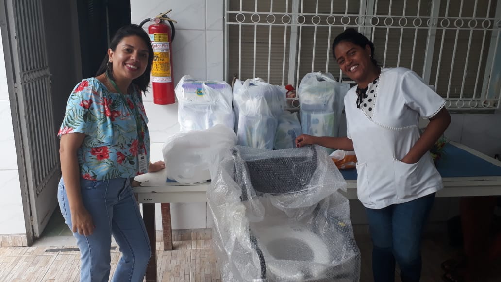 Diversas casas filantrópicas da Baixada Fluminense foram beneficiadas com as doações