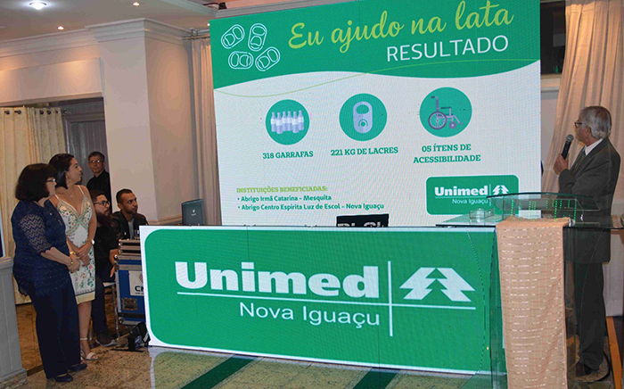 Márcio Bezerra, do setor Comunicação e Marketing, exibe o excelente resultado das campanhas 