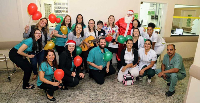 O momento de alegria e emoção para todos os envolvidos no projeto