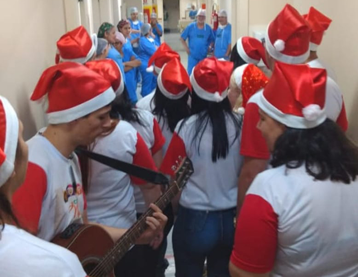 A Cantata de Natal emocionava a todos por onde passava