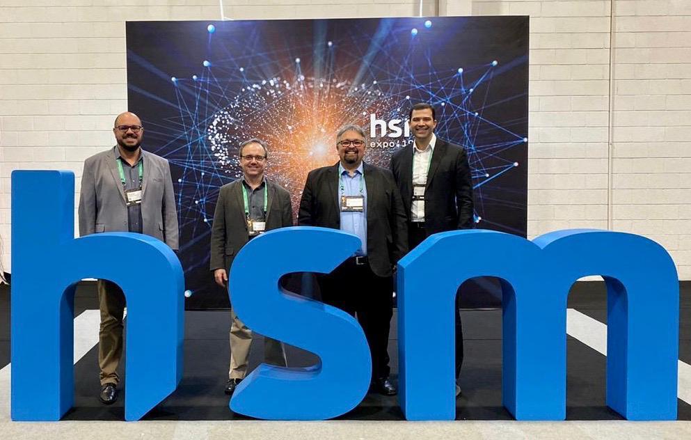 A direção executiva da Unimed Petrópolis participou da 19ª edição da HSM Expo