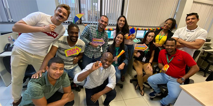 Equipe dá exemplo de profissionalismo neste carnaval