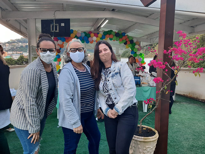 Foi realizado um café especial para comemorar o Dia da Enfermagem 