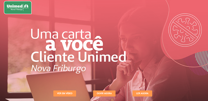 Reprodução da Página Carta aos clientes