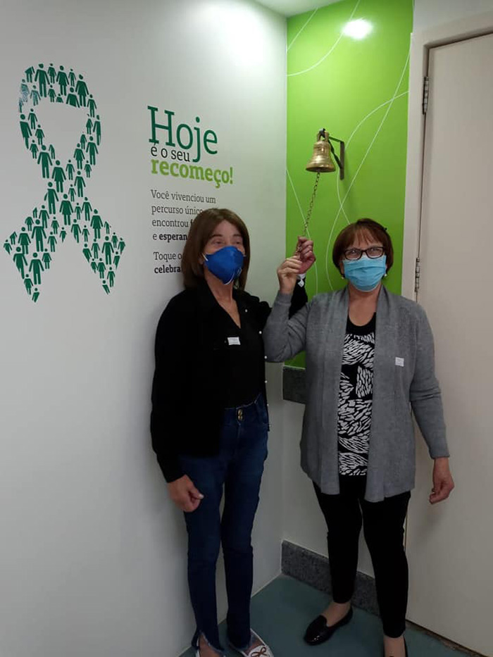 Comemoração renovou as esperanças dos pacientes internados