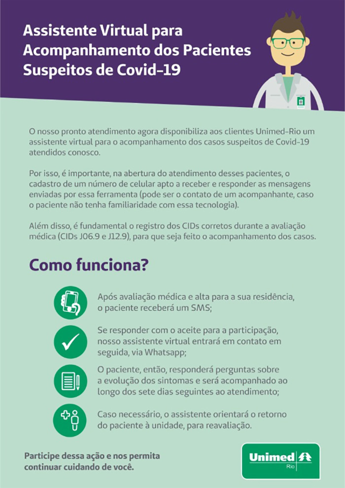Novo Assistente Virtual da Unimed-Rio